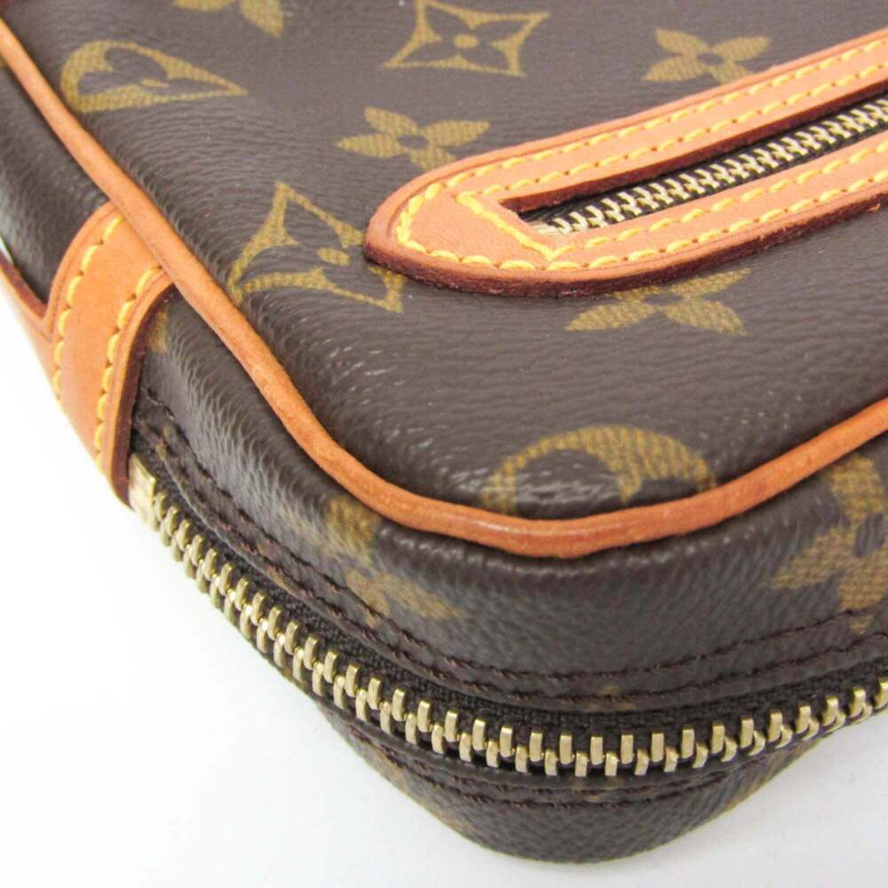 LOUIS VUITTON Brown Monogram Clutch Bag - Picture 7 of 11
